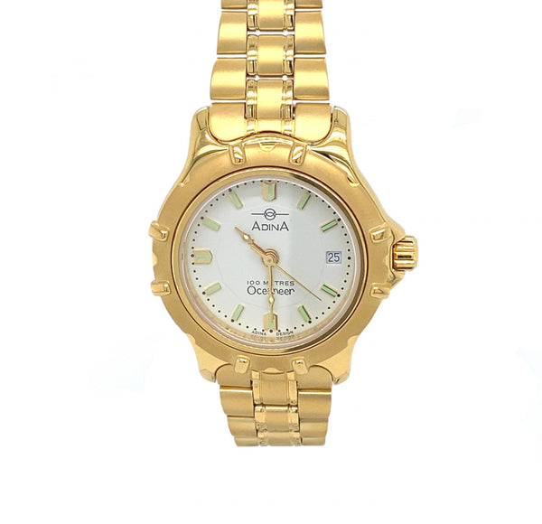 Ladies Adina Oceaneer Watch With White Face