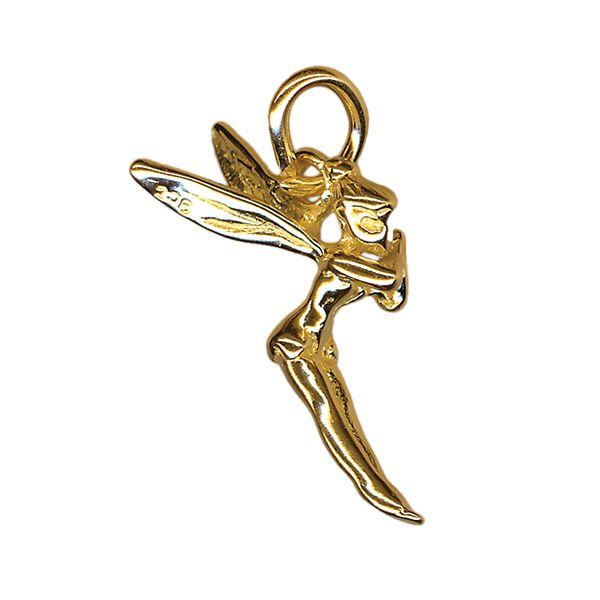 9ct yellow gold tinkerbell Charm 