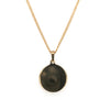 9ct Yellow Gold Round Disc Pendant