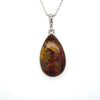 Sterling Silver Teardrop Pietersite Pendant