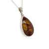 Sterling Silver Teardrop Pietersite Pendant