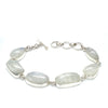  	Sterling Silver Moonstone Gemstone Bracelet