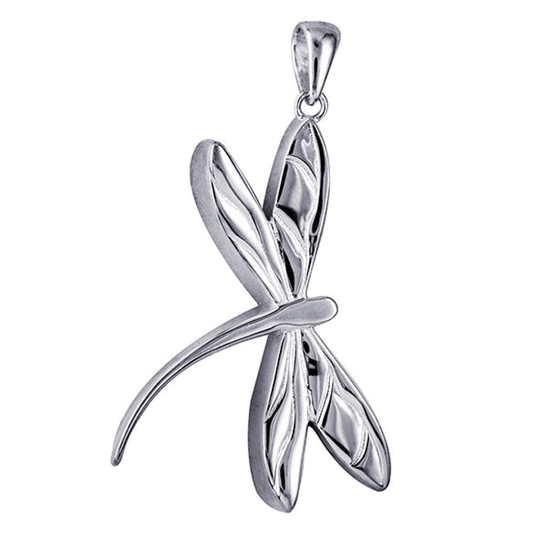 Sterling Silver Memorial Dragonfly Pendant