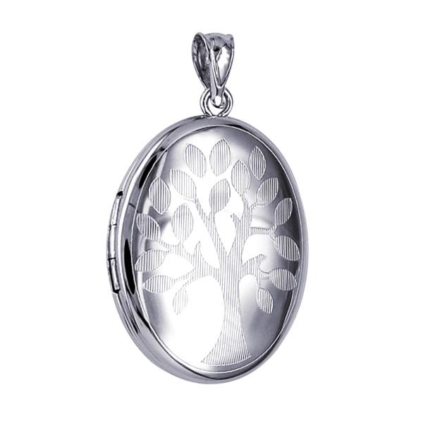 Sterling Silver Tree of Life Locket