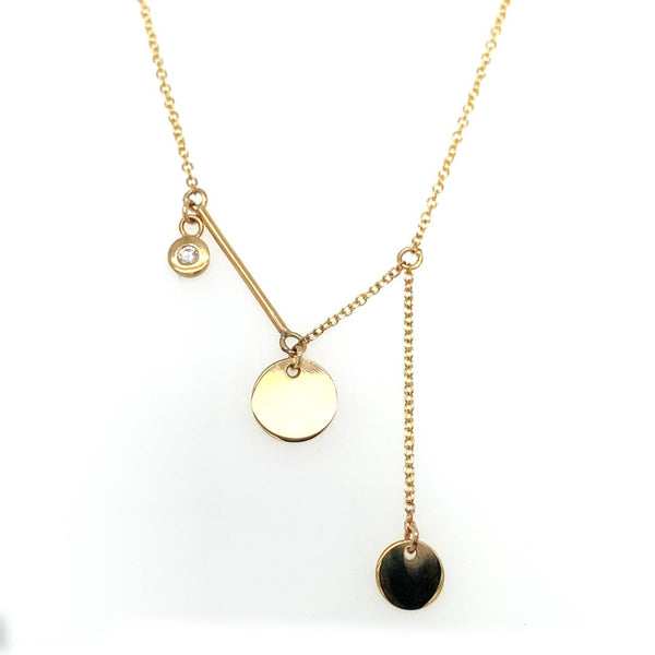 9ct Yellow Gold Simplistic Cable Link Necklace