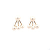  	14ct Yellow Gold Freshwater Pearl Interchangeable Earrings