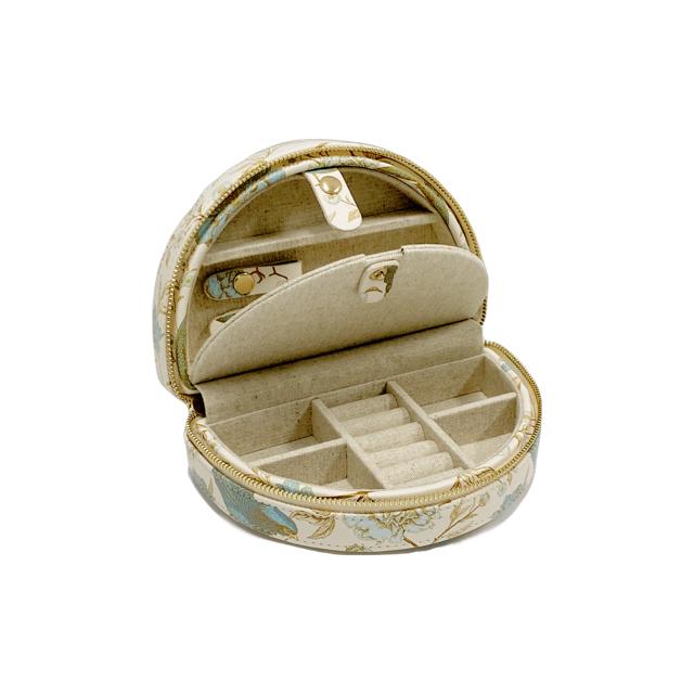 Jewellery Travel Case/Aqua Bird Design