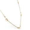 9ct Yellow Gold White Freshwater Pearl Necklace