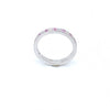 18ct White Gold Pink Sapphire And Diamond Ring