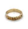 9ct Yellow Gold Antique Design Swirl Ring
