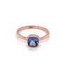 9ct Rose Gold Tanzanite Ring