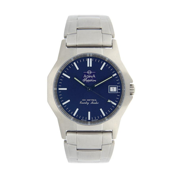 Gents Adina Countrymaster Work Watch With Stainless Steel Band