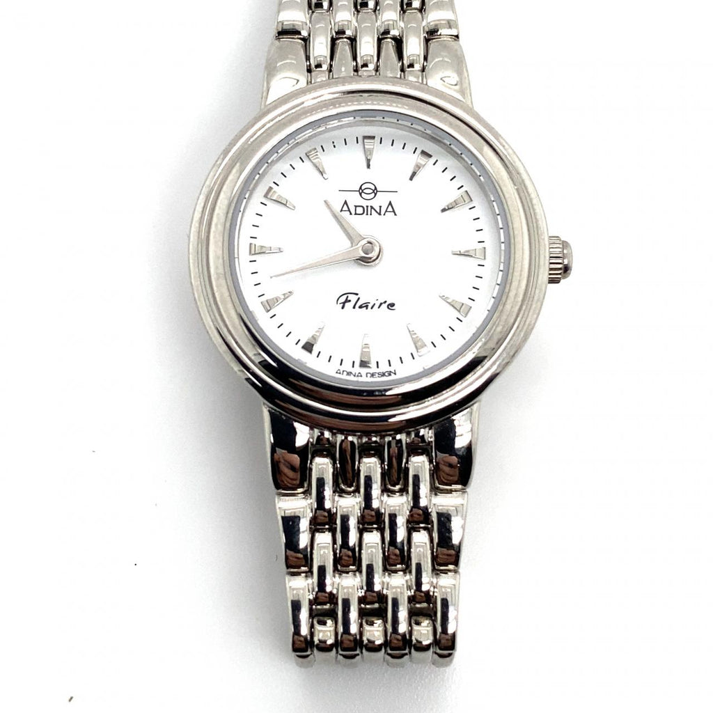 Ladies Adina Flaire Watch SS Band