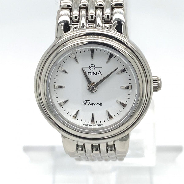 Ladies Adina Flaire Watch SS Band