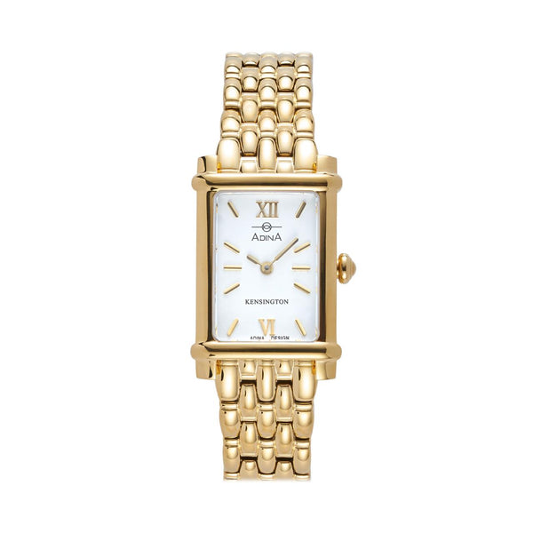  	Ladies Adina Gold Plated Kensington Watch 