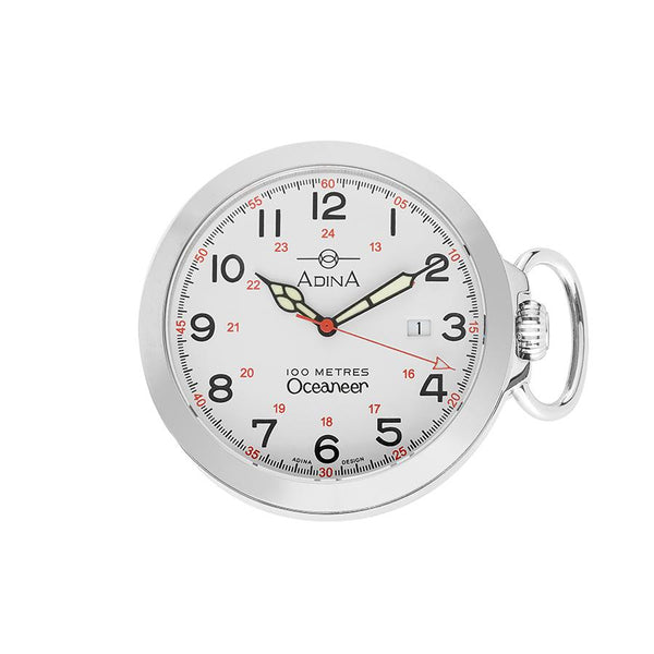  	Adina Oceaneer Quartz Pocket Watch
